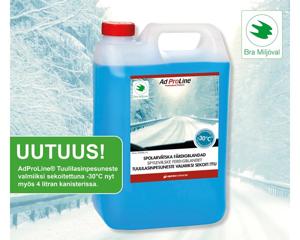 AdProLine® Tuulilasinpesuneste valmiiksi sekoitettuna -30°C 