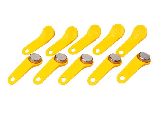 Keltaiset tunnisteet 10 kpl MCBox