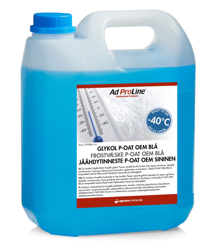 Jäähdytinneste P-OAT OEM Sininen -40°C