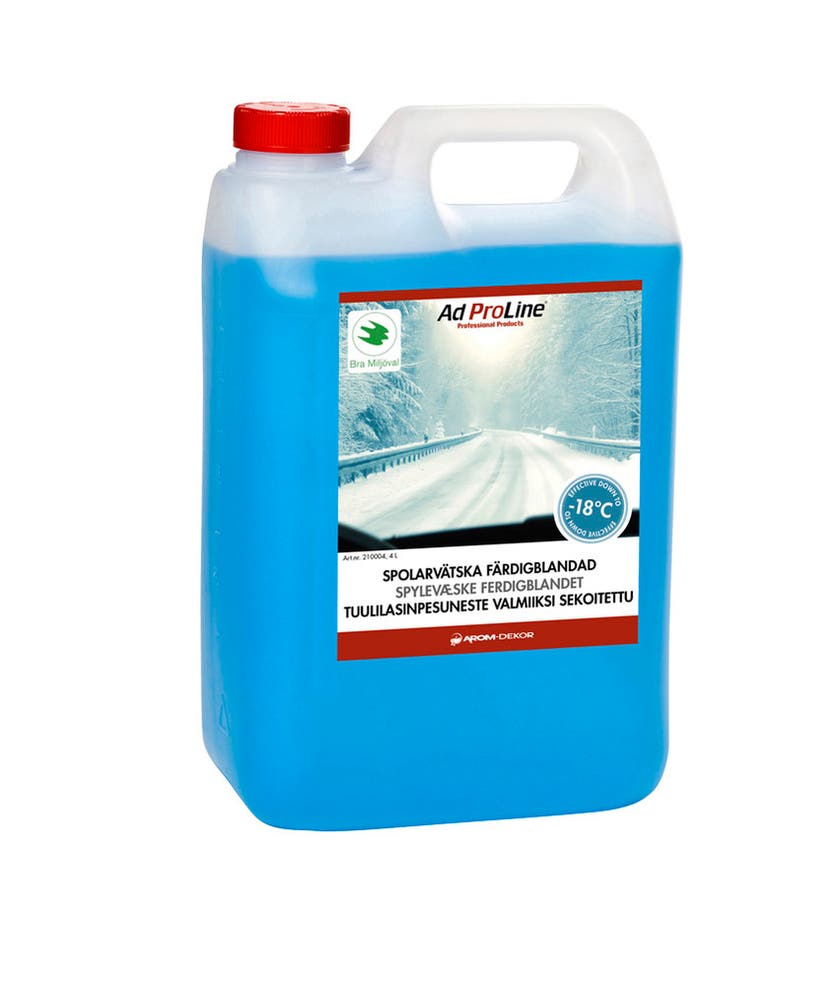 Tuulilasinpesuneste valmiiksi sekoitettu -18°C / -30°C