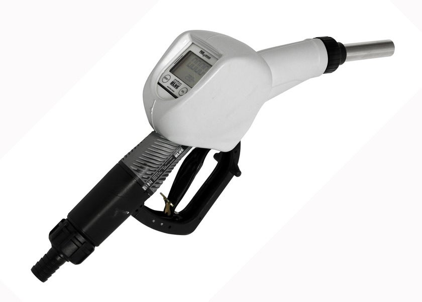 Pistoolikahva, automaattinen virtausmittarilla